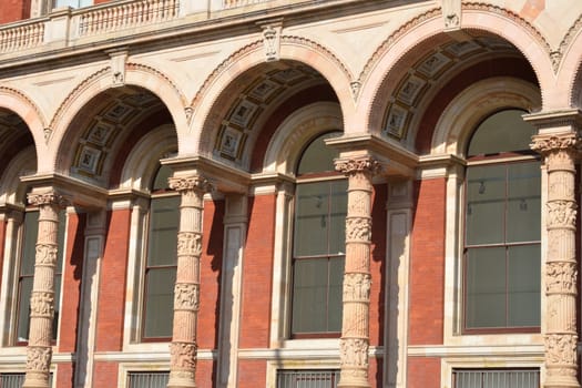 Facade of Victoria and Albert Museum