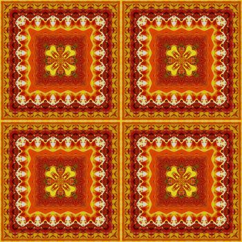 Seamless background, artistic abstract colorful pattern, painting in oils