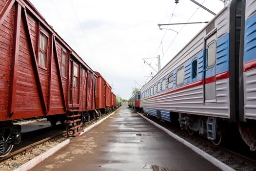 Photo of the Russian rail road coach