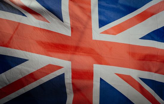 Retro Filtered VIntage British Flag (Union Jack)