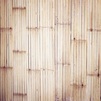 Bamboo fence texture for background