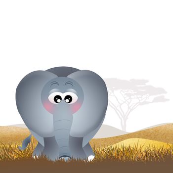 illustration of elephant