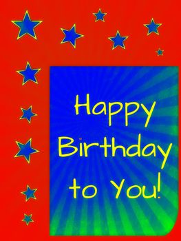 Postcard - Happy Birthday to You!