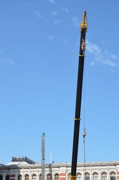 Very Large construction crane