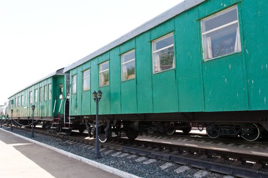 Photo of the Russian rail road coach