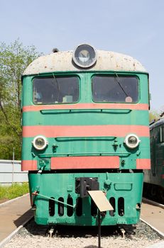 Photo of Russian rail road locomotive in Samara