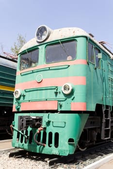 Photo of Russian rail road locomotive in Samara