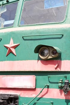 Photo of Russian rail road locomotive in Samara
