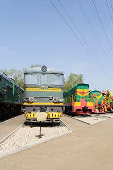 Photo of Russian rail road locomotive in Samara