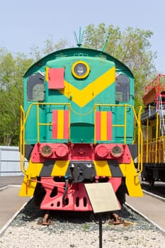 Photo of Russian rail road locomotive in Samara