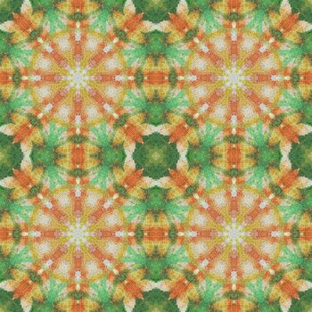 Artistic background, seamless abstract floral pattern, paintings on canvas