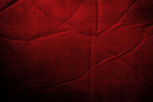 Red grunge textured wall. Copy space