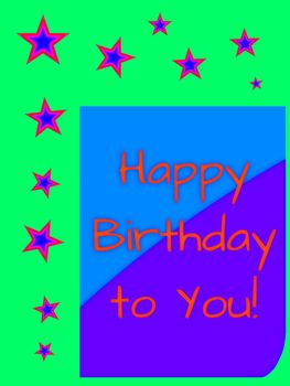 Postcard - Happy Birthday to You!