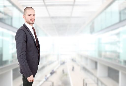 young business man portrait at the office