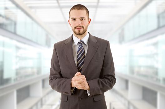 young business man portrait at the office