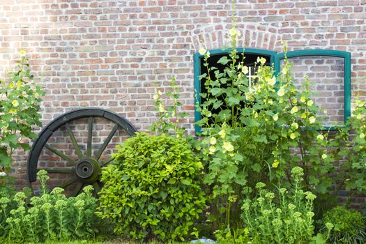  front of an old country stable 