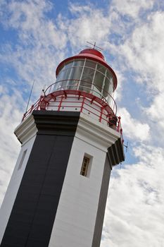 Great Fish Point Lighthouse in Port Alfred, South Africa