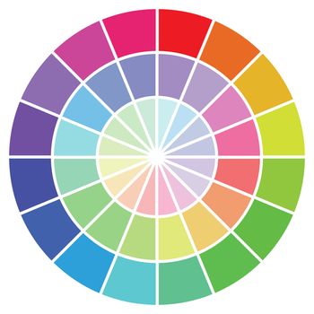 Illustration - Colour guide set of Swatches