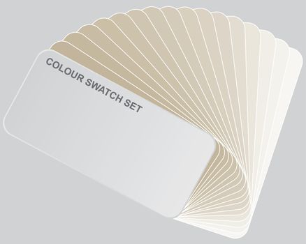 Illustration - Colour guide set of Swatches