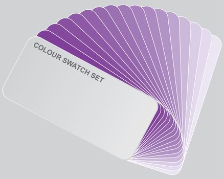 Illustration - Colour guide set of Swatches