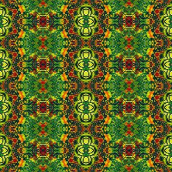Seamless background, artistic abstract colorful pattern, painting in oils