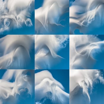 Collection of clouds