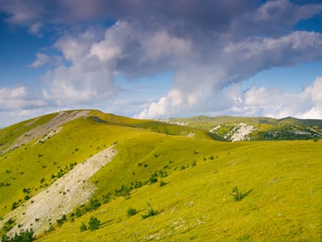 Summer mountains