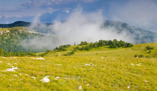 Summer mountains