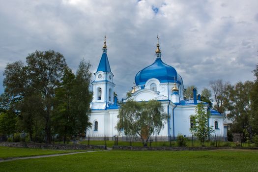St. Nicholas temple in Sortavala, Republic of Karelia, Russia