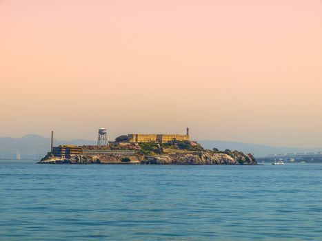 Alcatraz - The most known prison on the island near San Francisco