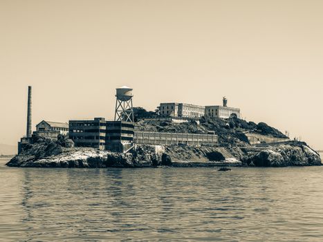 Alcatraz - The most known prison on the island near San Francisco