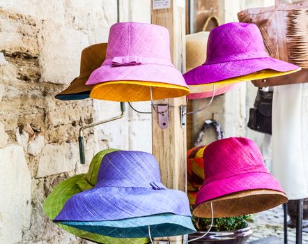 France, Provence region. No logo on these tipical colored hats.