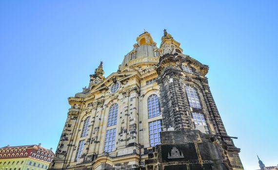Church Frauenkirche in Dresden Germany