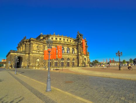 Semper Opera in Dresden, Germany.