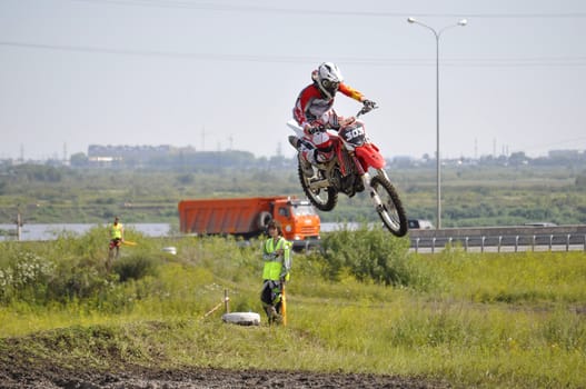 Regional cross-country race competitions in Tyumen 02.08.2014