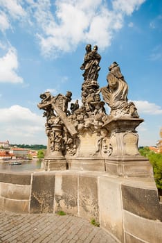 Beautiful old town Prague scenery, Czech republic