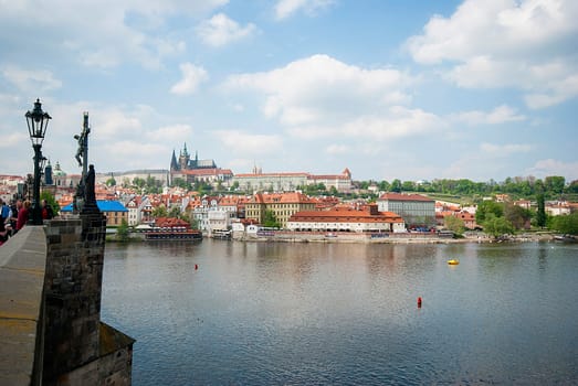 Beautiful old town Prague scenery, Czech republic