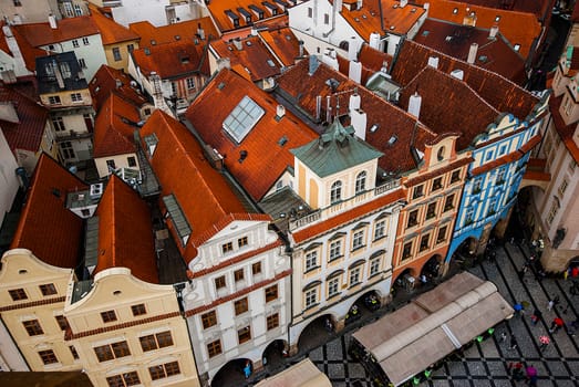 Beautiful old town Prague scenery, Czech republic