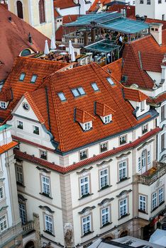 Beautiful old town Prague scenery, Czech republic