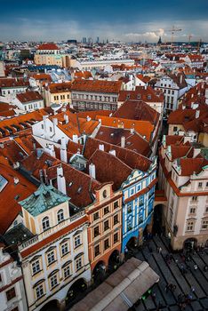 Beautiful old town Prague scenery, Czech republic