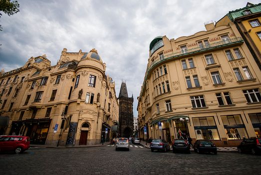 Beautiful old town Prague scenery, Czech republic