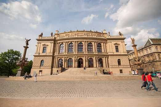 Beautiful old town Prague scenery, Czech republic