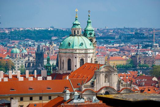 Beautiful old town Prague scenery, Czech republic