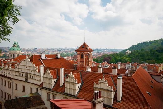 Beautiful old town Prague scenery, Czech republic