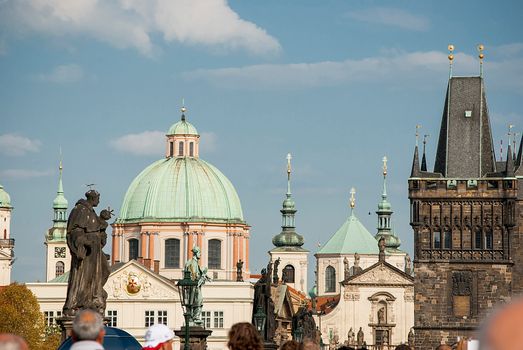 Beautiful old town Prague scenery, Czech republic