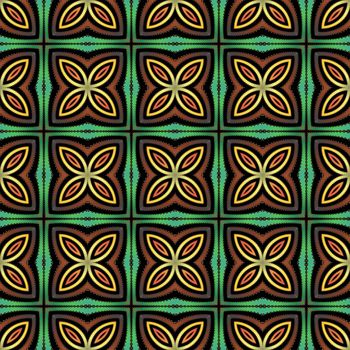 Digital computer graphic - seamless decorative ornament for design.