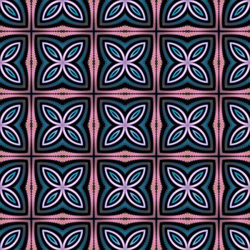 Digital computer graphic - seamless decorative ornament for design.