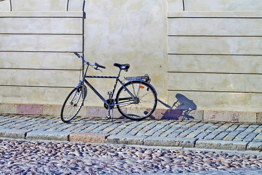 bike on the street