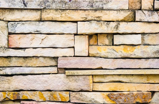 Background of stone wall made with blocks