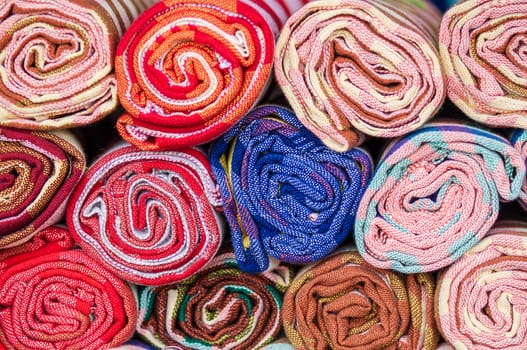 Colorful Thailand Cotton Silk